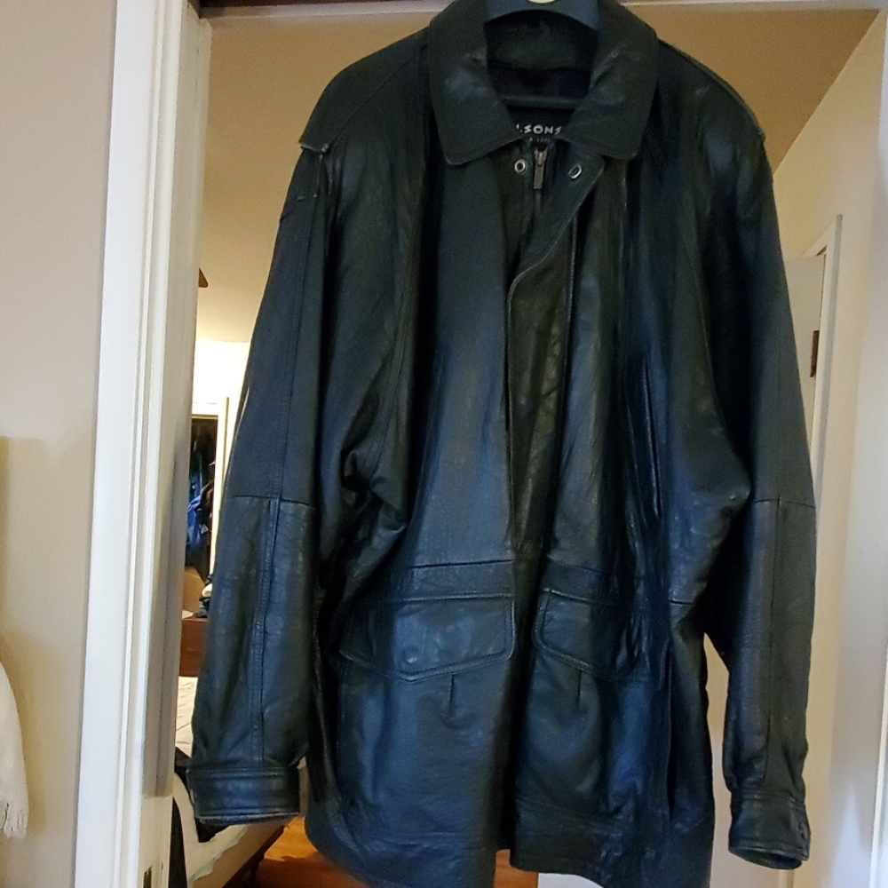 Men's Leather Coat